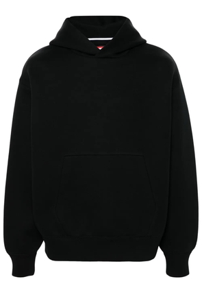 Nike logo-embroidered hoodie - Black