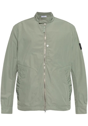 Stone Island logo-appliqué jacket - Green