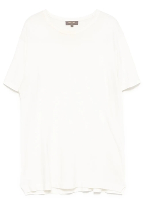 N.Peal crew-neck T-shirt - White