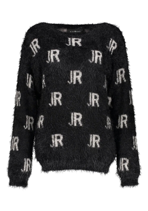 John Richmond monogram jumper - Black