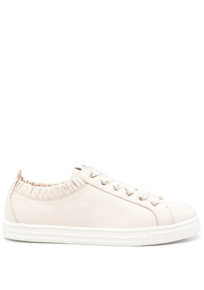 AGL leather sneakers - Neutrals