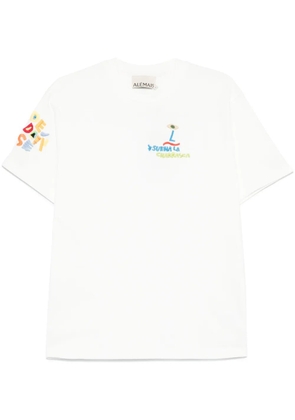 ALEMAIS embroidered T-shirt - White