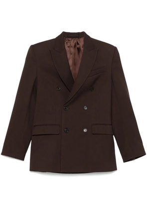 WARDROBE.NYC double-breasted blazer - Brown