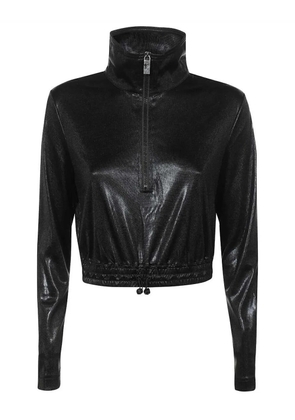 John Richmond half-zip sweatshirt - Black