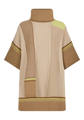 Malo roll-neck sweater - Neutrals