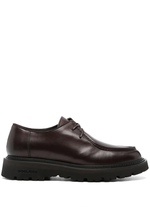 Woolrich leather Derby shoes - Brown