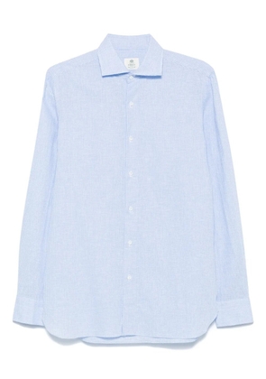 Borrelli vichy shirt - Blue