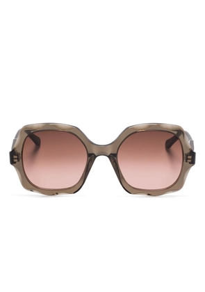Chloé Eyewear square-frame sunglasses - Brown