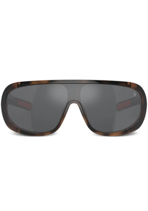 Polo Ralph Lauren PH4215U shield-frame sunglasses - Brown