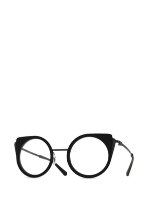 Gamine Cat Cat round-frame glasses - Black