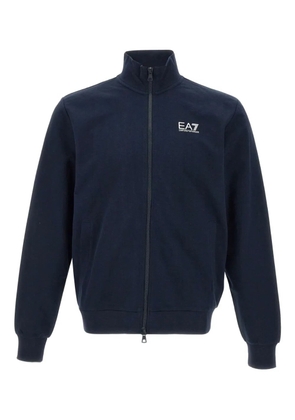 Ea7 Emporio Armani cotton sweatshirt - Blue