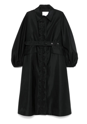 Cecilie Bahnsen Orah trench coat - Black