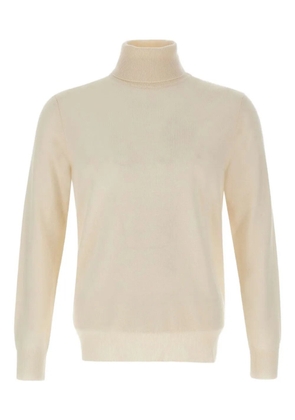 Kangra high-neck sweater - White
