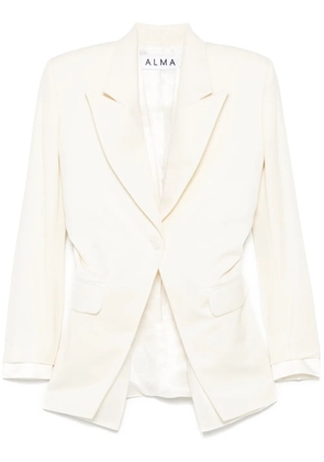 Almaz layered blazer - White
