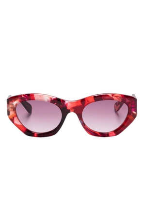 Chloé Eyewear cat-eye sunglasses - Red