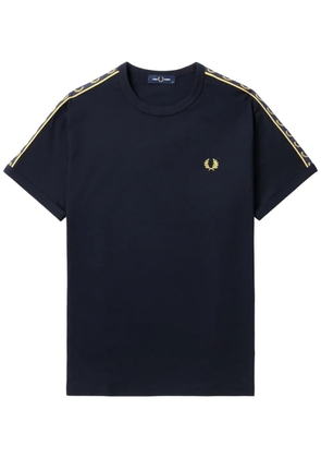 Fred Perry contrast-tape T-shirt - Blue