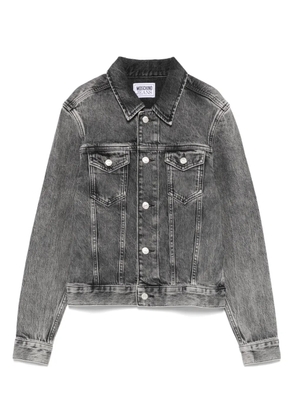 MOSCHINO JEANS buttoned denim jacket - Black