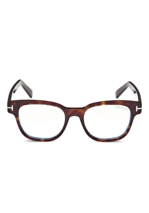 TOM FORD Eyewear square-frame glasses - Brown