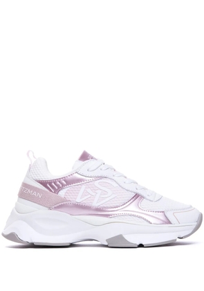 Stuart Weitzman panelled sneakers - White