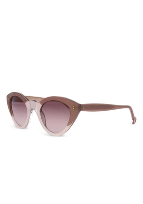 Hally And Son cat-eye sunglasses - Brown