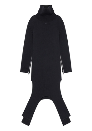 Courrèges knit maxi dress - Black