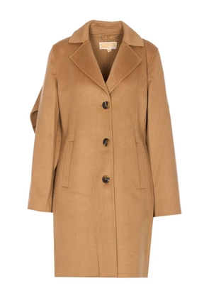 Michael Michael Kors single-breasted coat - Brown