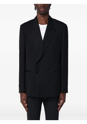 Lardini double-breasted blazer - Black