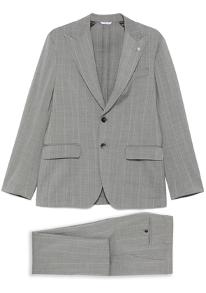 Manuel Ritz striped suit - Grey