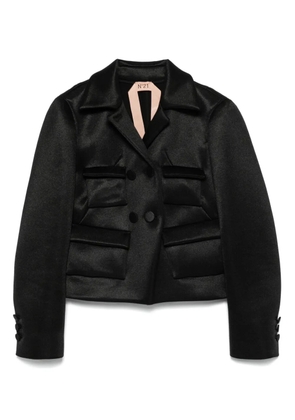 Nº21 cropped blazer - Black