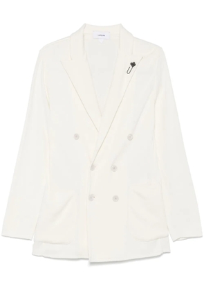 Lardini knitted blazer - White