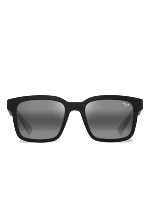 Maui Jim ‘Ōpiopio Asian Fit rectangle-frame sunglasses - Black