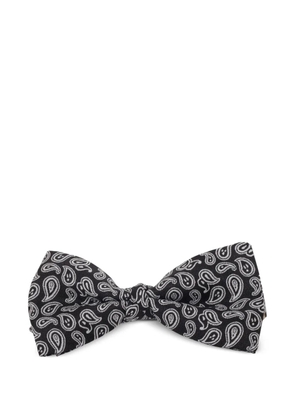ETRO paisley bow tie - Black