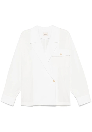 KHAITE Garth shirt - White