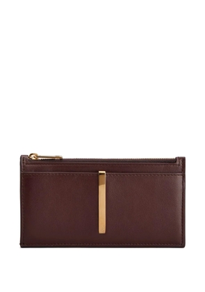 Tod's leather cardholder - Brown