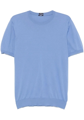 Kiton knitted T-shirt - Blue