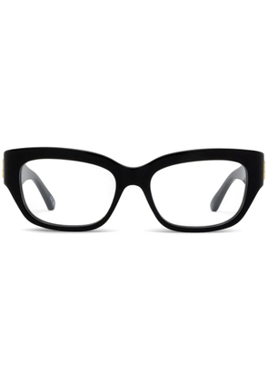 Balenciaga Eyewear BB0363O-001 BLACK-BLACK-TRANSPARENT