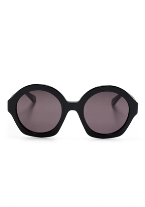 Chloé Eyewear oversize-frame sunglasses - Black