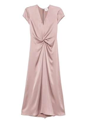 Alysi satin maxi dress - Pink