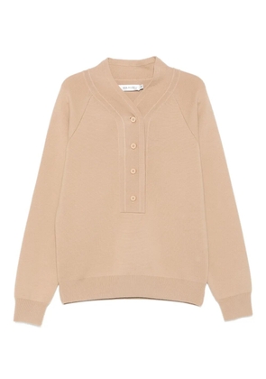 Aya Muse Henley jumper - Neutrals