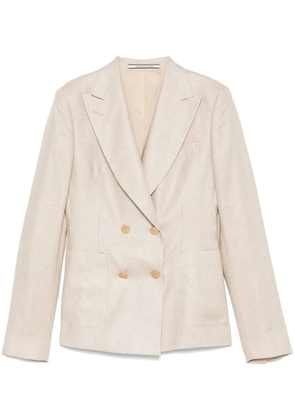 Tagliatore double-breasted blazer - Neutrals