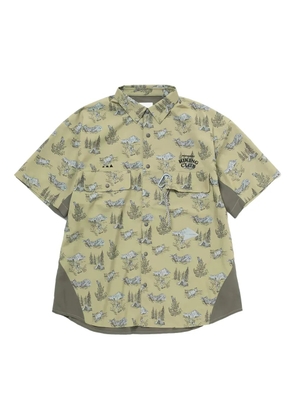 and Wander printed shirt - Green