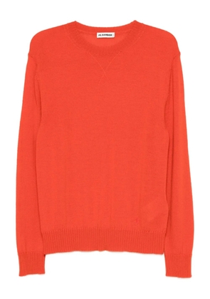 Jil Sander virgin wool sweater - Orange