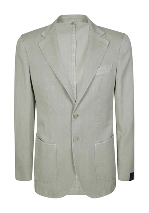 Santaniello single-breasted blazer - Green