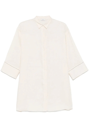Peserico linen shirt - Neutrals
