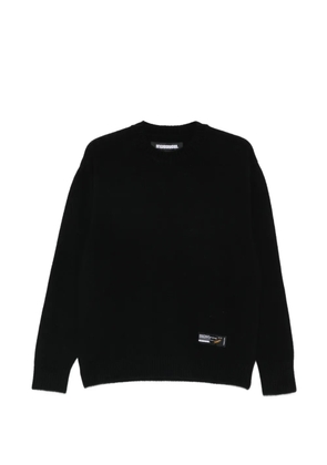 Neighborhood crewneck plain sweater - Black