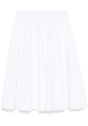 ASPESI cotton midi skirt - White