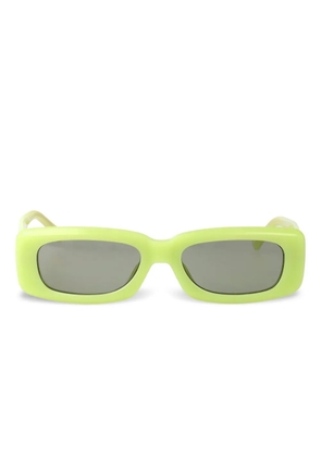The Attico square-frame sunglasses - Green