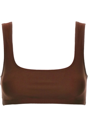 THE ANDAMANE Hollywood top - Brown