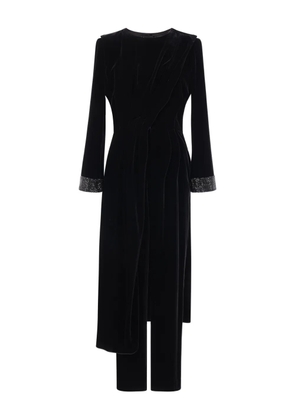 Giorgio Armani embellished jumpsuit - Black