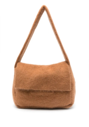 Aya Muse textured shoulder bag - Brown